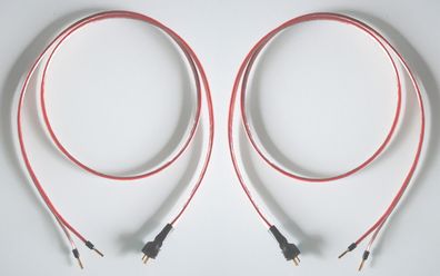 Sommercable "Twincord Deluxe" / High Quality LS-Kabel / Stecker-Hülsen / Stereokabel