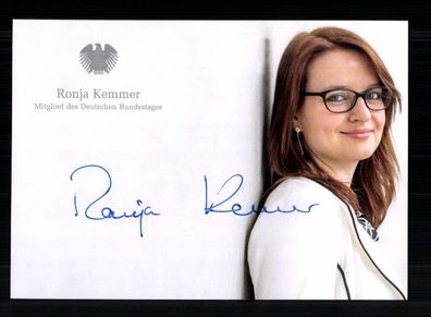 Ronja Kemmer Autogrammkarte Original Signiert + 11110