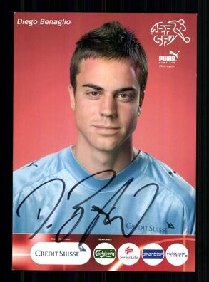 Diego Benaglio Nationalmannschaft Schweiz 2006 Original Signiert+ A 233848