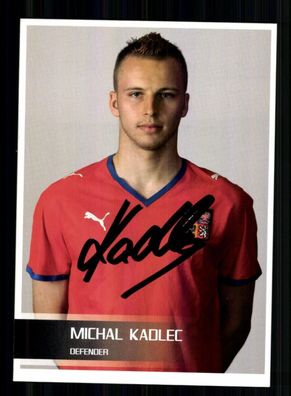 Michal Kadlec Autogrammkarte Tschechische Republik Original Signiert + A 233996