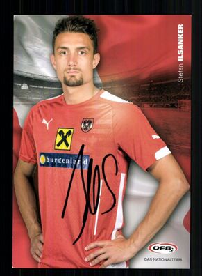 Stefan Ilsanker ÖFB Nationalmannschaft Österreich 2017 Original Sign + A 233695