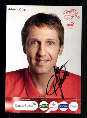 Adrian Knup Nationalmannschaft Schweiz 2008 Original Signiert+ A 233849