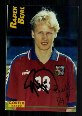Radek Bejbl Nationalspieler Tschechien Foto Original Signiert + A 233162