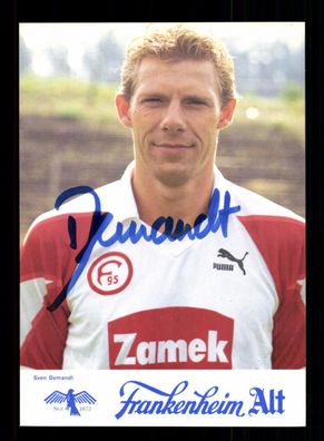Sven Demandt Autogrammkarte Fortuna Düsseldorf 1991-92 Original Signiert + A 78766