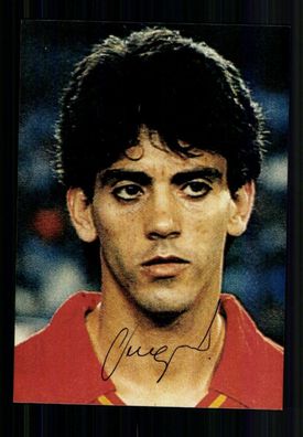 Quique Sanchez Flores Nationalspieler Spanien Foto Original Signiert + A 233376