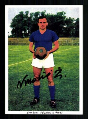 Zarko Nicolic Autogrammkarte FC Schalke 04 Spieler 60er Jahre Original Signiert