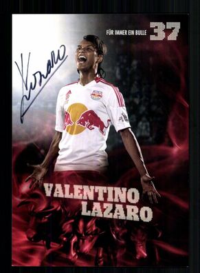 Valentino Lazaro Red Bull Salzburg 2013-14 Original Signiert + A 233685