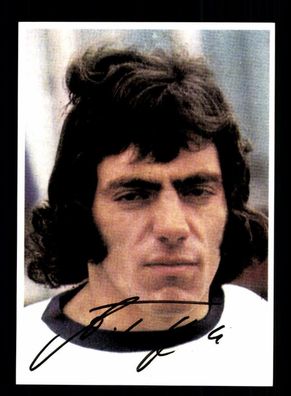Axel Tyll Autogrammkarte DDR WM 1974 Original Signiert