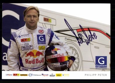 Philipp Peter Autogrammkarte Original Signiert Motorsport + G 40623