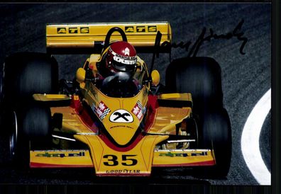 Hans Binder Formel 1 1976-77 Foto Original Signiert + G 40522