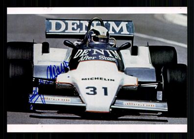 Beppe Gabbiani Formel 1 1981 Foto Original Signiert + G 40539