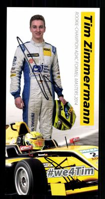 Tim Zimmermann Autogrammkarte Original Signiert Motorsport + G 40695