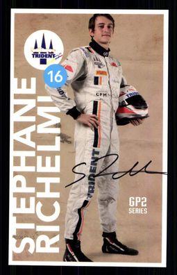 Stephane Richelmi Autogrammkarte Original Signiert Motorsport + G 40586