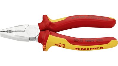 Knipex 01 06 160 VDE Kombizange 160mm DIN EN 60900, DIN ISO 5746