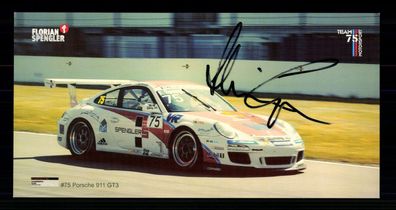 Florian Spengler Autogrammkarte Original Signiert Motorsport + G 40637