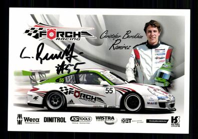 Christopher Berckhan Autogrammkarte Original Signiert Motorsport + G 40593