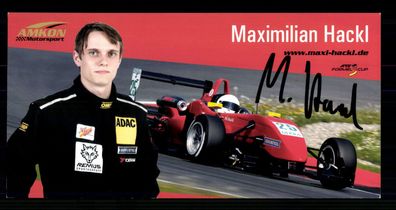 Maximilian Hackl Autogrammkarte Original Signiert Motorsport + G 40636