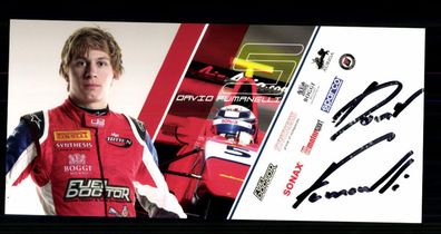 David Fumanelli Autogrammkarte Original Signiert Motorsport + G 40643
