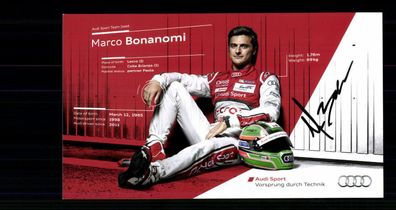 Marco Bonanomi Autogrammkarte Original Signiert Motorsport + G 40652