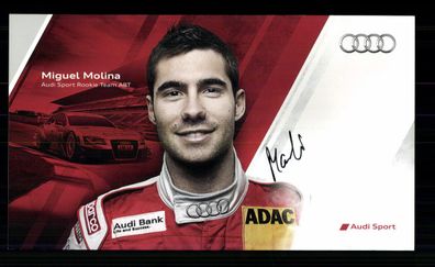 Miguel Molina Autogrammkarte Original Signiert Motorsport + G 40689