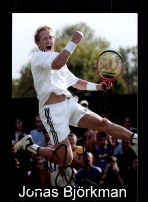 Jonas Björkman Foto Original Signiert Tennis + A 218540