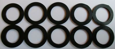 10 x Dichtung für Schlauch Kupplungen System Geka, IG 1", Wasser, .7035.354