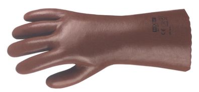 PVC-Handschuh, TEXXOR, Gummi, Arbeitshandschuh, Größe 10, 7500.025