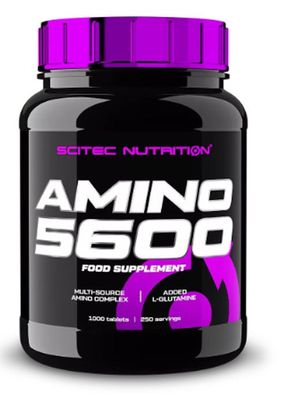 Scitec Nutrition Amino 5600 (1000 Tabletten - 250 Portionen) + Probe