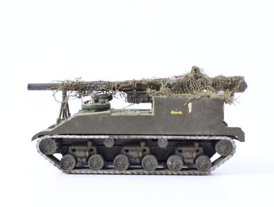 Roco H0 Militärfahrzeug Panzer Haubitze M 40 155mm gesupert 1:87