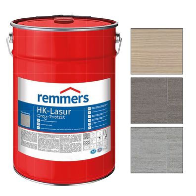 Remmers HK-Lasur Grey-Protect Vergrauungslasur Holzschutzlasur 10L Farbwahl
