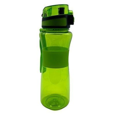 Trinkflasche mit 1 L Volumen grün auslaufsicher Sportflasche Schule Freizeit Kin