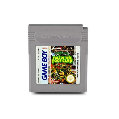 Gameboy Spiel Turtles - Fall of The Foot Clan