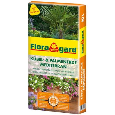 Floragard® Kübel- & Palmenerde Mediterran 40 Liter