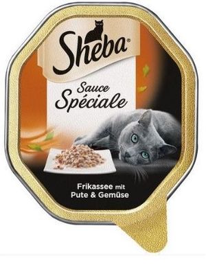 Sheba Truthahn und Gemüse Katzenfutter, 85g