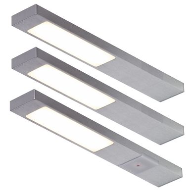 LED Unterbauleuchte Küche, Küchenleuchte Neoplan 3x2,2 W, warmweiß