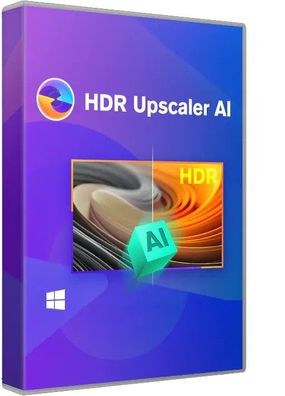 UniFab HDR Upscaler AI - Videobearbeitung - Lifetimelizenz - PC Download Version