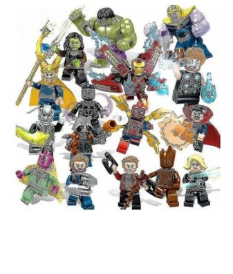 16 Stück Minifiguren Minifigur für Kinder