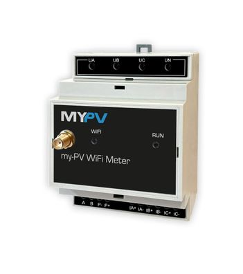 my-PV WiFi Power Meter inkl. 3x Klappstromwandler 75A Dreiphasen-Energiezähler