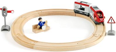 Brio Starter-Set Personenzug 15-tlg. Spielzeugeisenbahn