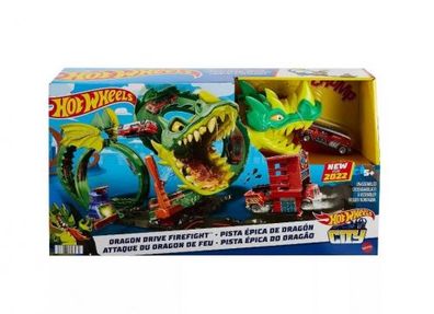 Mattel - Hot Wheels Dragon Drive Firefight - Mattel - (Spielwaren / ...