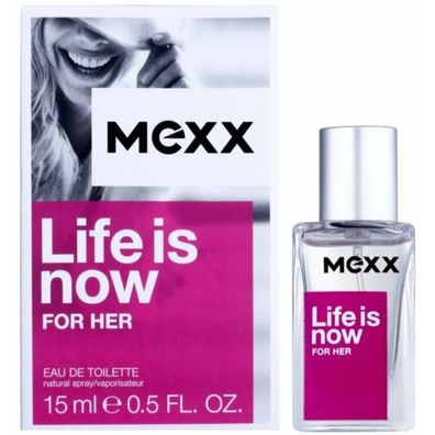 Mexx Life Is Now Eau de Toilette Spray 15ml