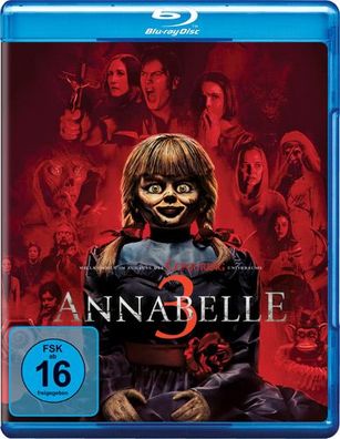 Annabelle #3 (BR) Min: / DD5.1/ WS - WARNER HOME - (Blu-ray Video / Horror)