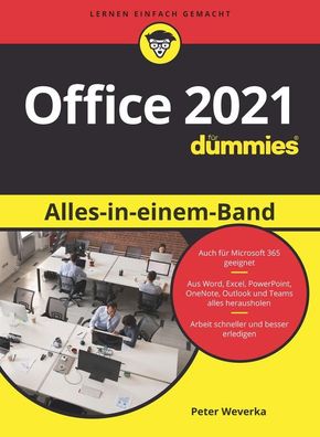 Office 2021 Alles-in-einem-Band fuer Dummies Auch zu Microsoft 365