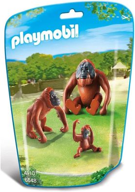 Playmobil 2 Orang-Utans mit Baby (6648) Wild Life Playmobil-Figur
