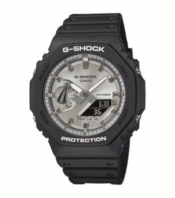 Casio G-Shock Armbanduhr schwarz LED Light Stoßfest GA-2100SB-1AER