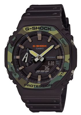 Casio G-Shock Armbanduhr Double IllumiOutdoorr Stoßfest GA-2100SU-1AER