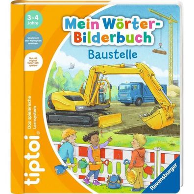 tiptoi Mein Wörter-Bilderbuch: Baustelle - Ravensburger 49270 - (Spielwaren / ...