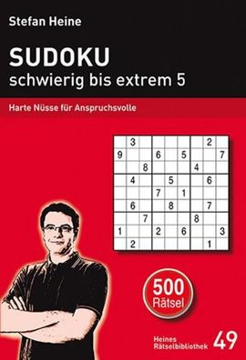Sudoku - schwierig bis extrem 5, Stefan Heine