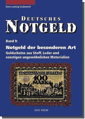 Deutsches Notgeld / Notgeld der besonderen Art, Band 9, Hans L Grabowski