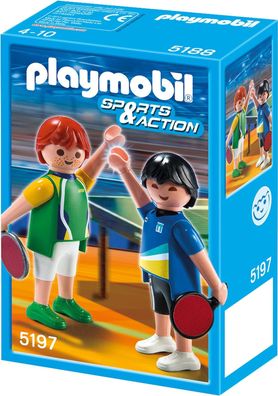 Playmobil 5197 Tischtennisspieler (2 Stück) Playmobil Figur Sports & Action